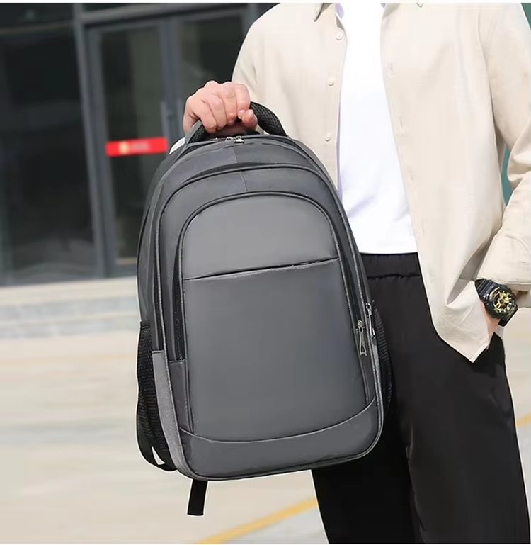 Water-Resistant Vintage Modern Outdoor Business Oxford Laptop Backpack product detail