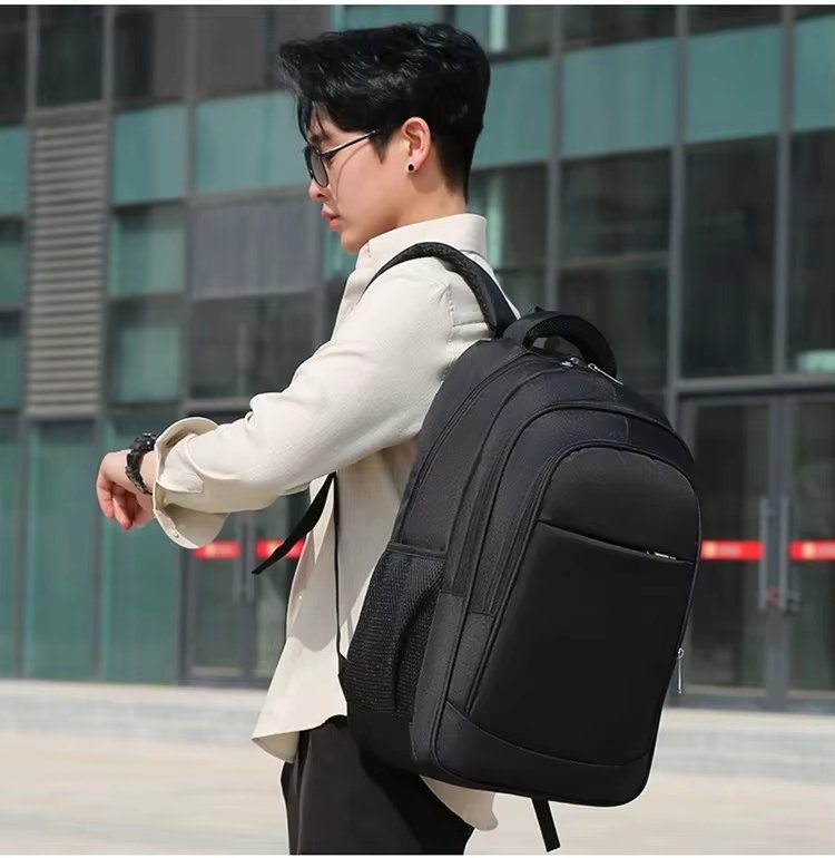 Water-Resistant Vintage Modern Outdoor Business Oxford Laptop Backpack product detail