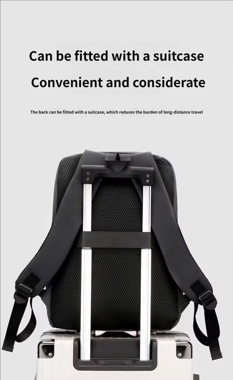 Water-Resistant Large Capacity Modern Business Travel Oxford Laptop Backpack product detail