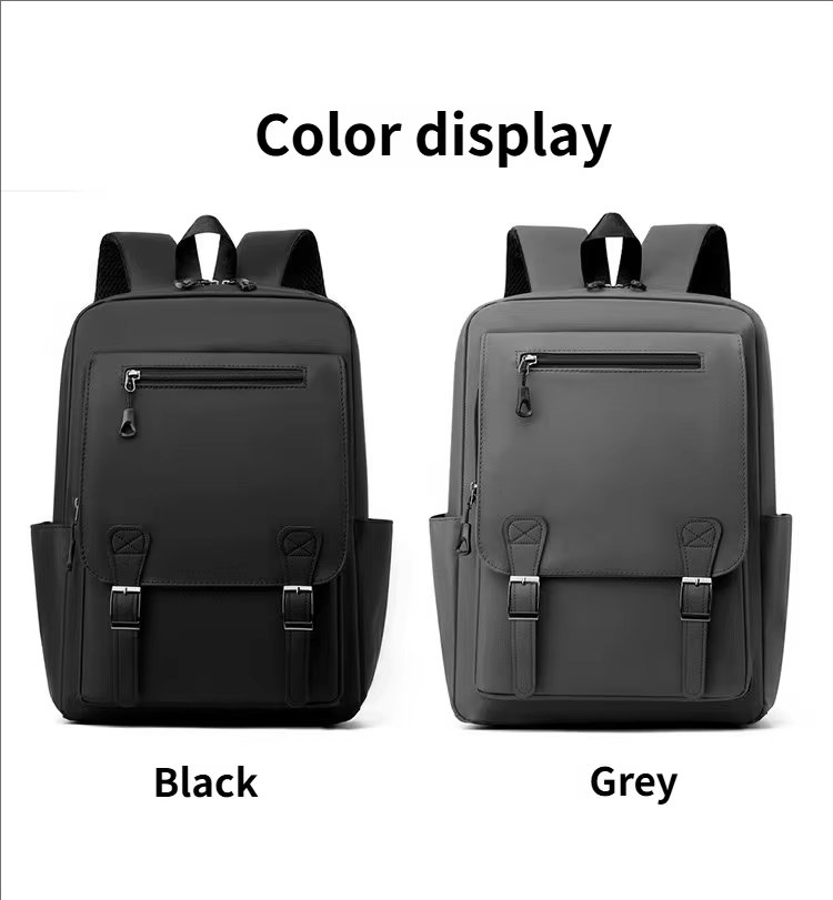 Water-Resistant Large Capacity Modern Business Travel Oxford Laptop Backpack product detail