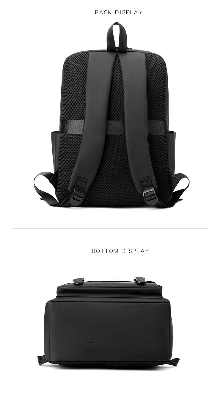 Water-Resistant Large Capacity Modern Business Travel Oxford Laptop Backpack product detail