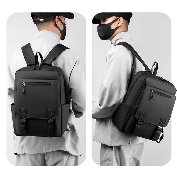 Water-Resistant Large Capacity Modern Business Travel Oxford Laptop Backpack product detail