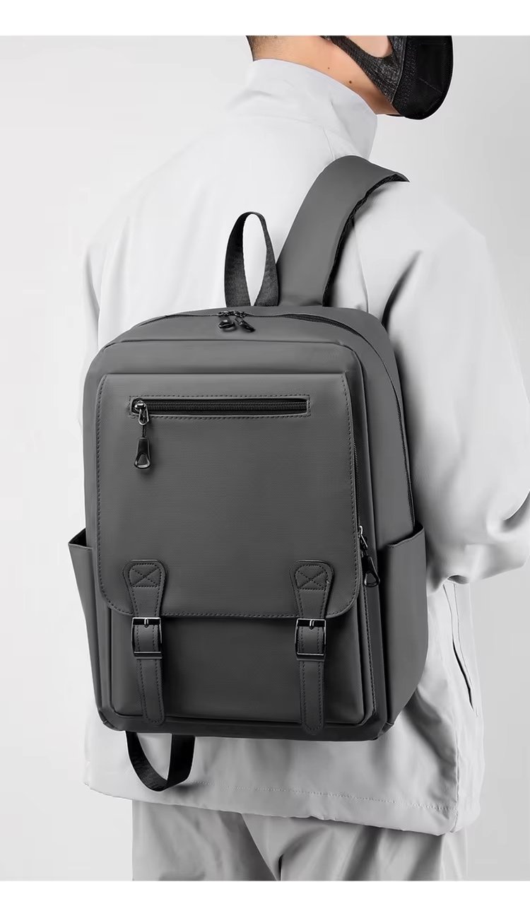 Water-Resistant Large Capacity Modern Business Travel Oxford Laptop Backpack product detail
