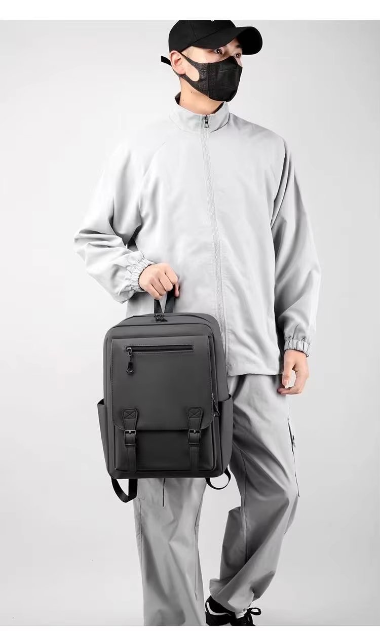 Water-Resistant Large Capacity Modern Business Travel Oxford Laptop Backpack product detail