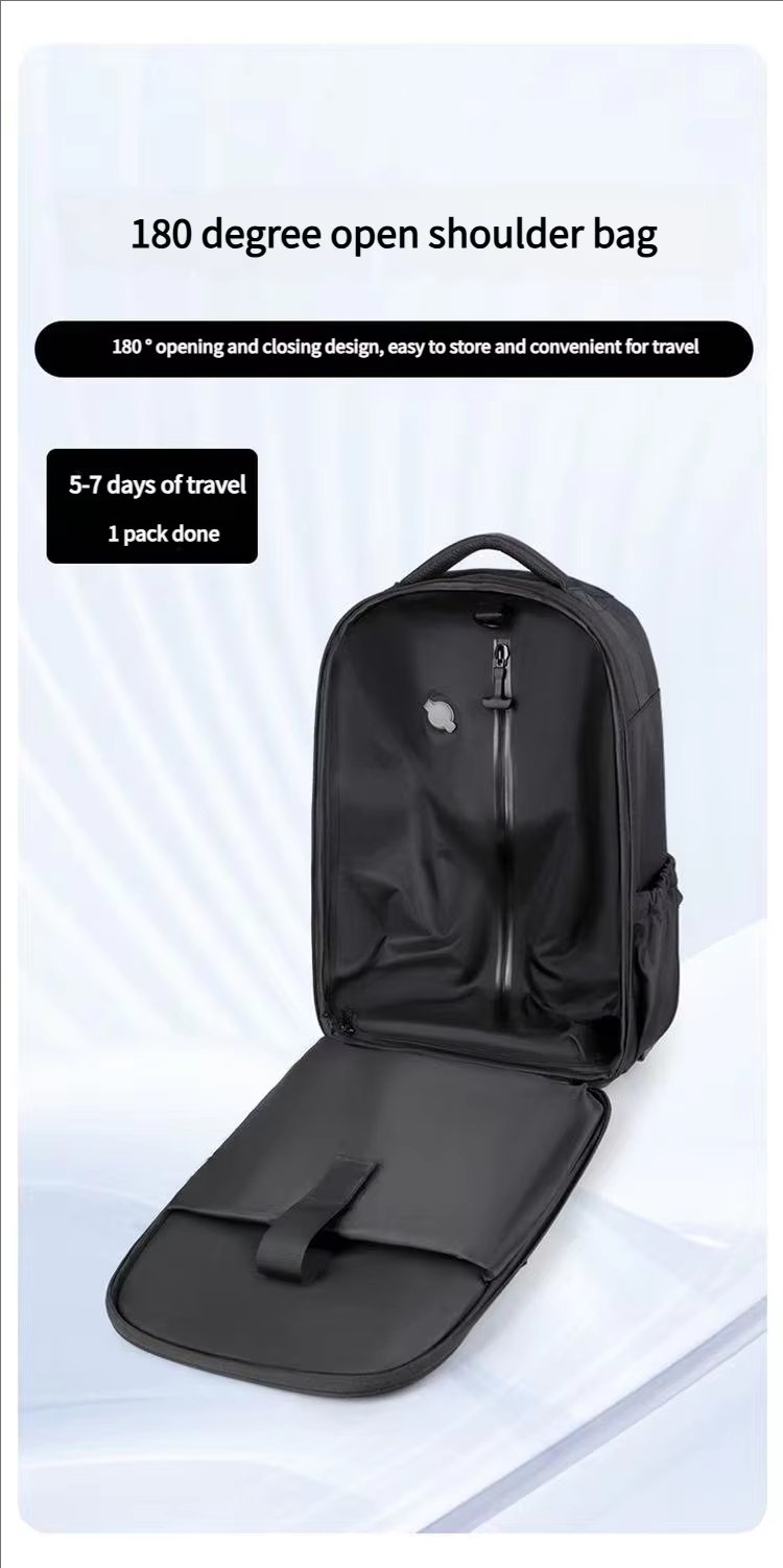 Anti-Theft Water-Resistant Business Travel Oxford Rolling Backpack product detail