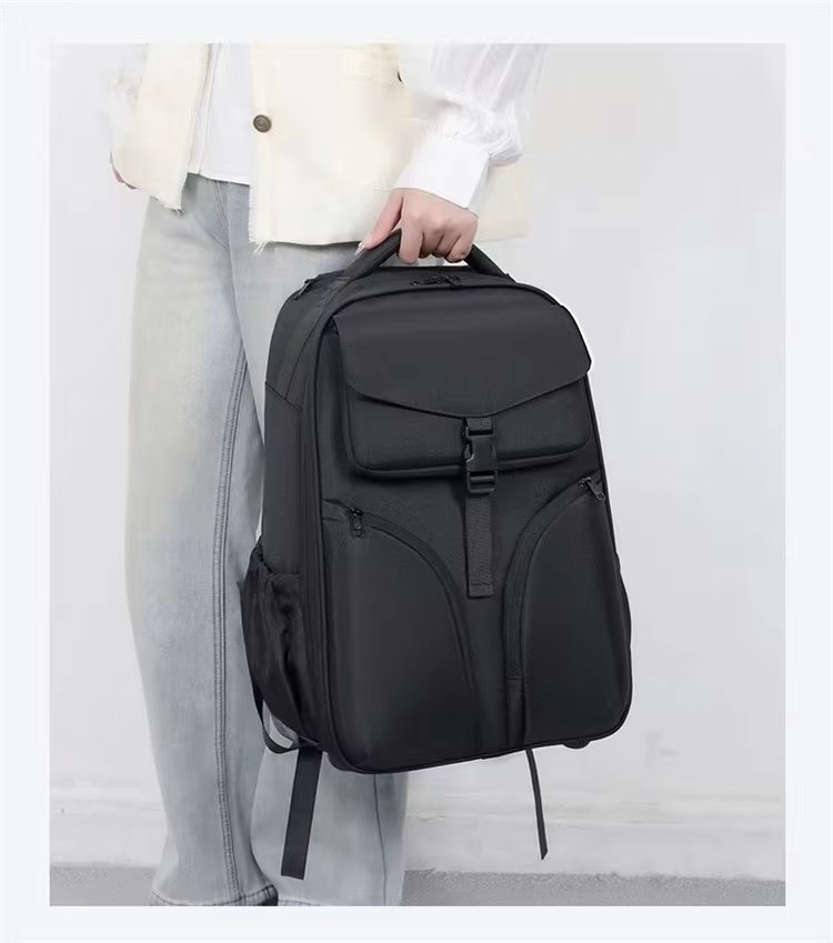 Anti-Theft Water-Resistant Business Travel Oxford Rolling Backpack product detail