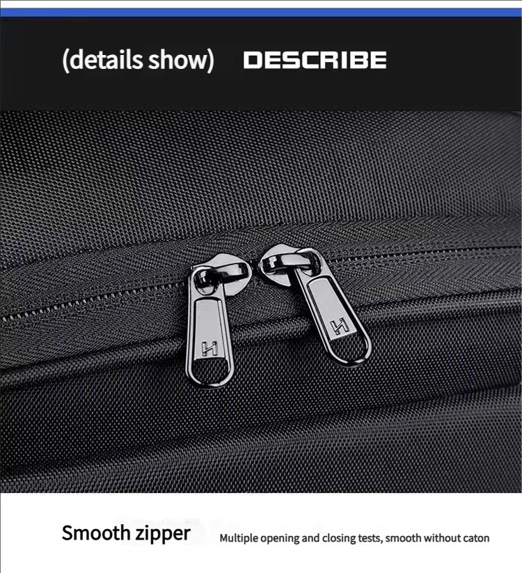 Anti-Theft Water-Resistant Business Travel Oxford Rolling Backpack product detail