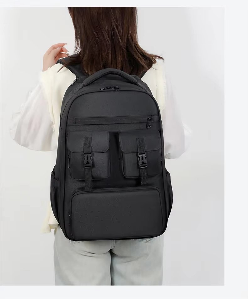 Water-Resistant Large Capacity Expandable Travel Oxford Rolling Backpack product detail