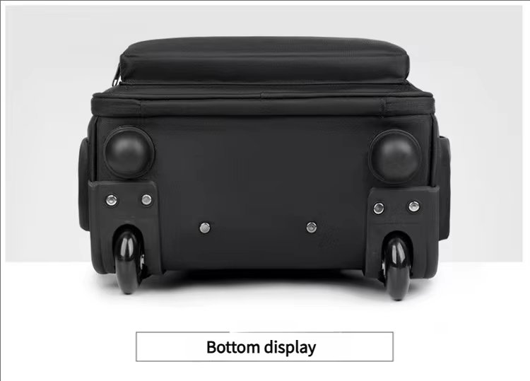 Water-Resistant Large Capacity Expandable Travel Oxford Rolling Backpack product detail