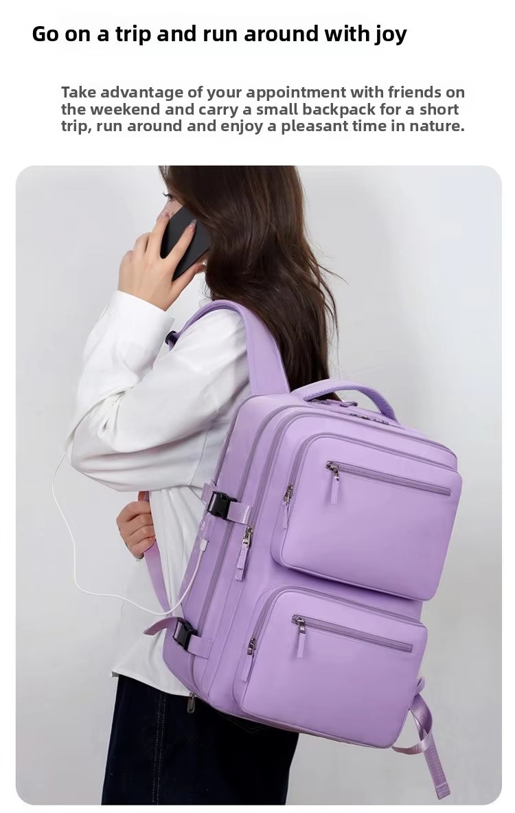 Large Capacity Business Travel Oxford Laptop Backpack product detail