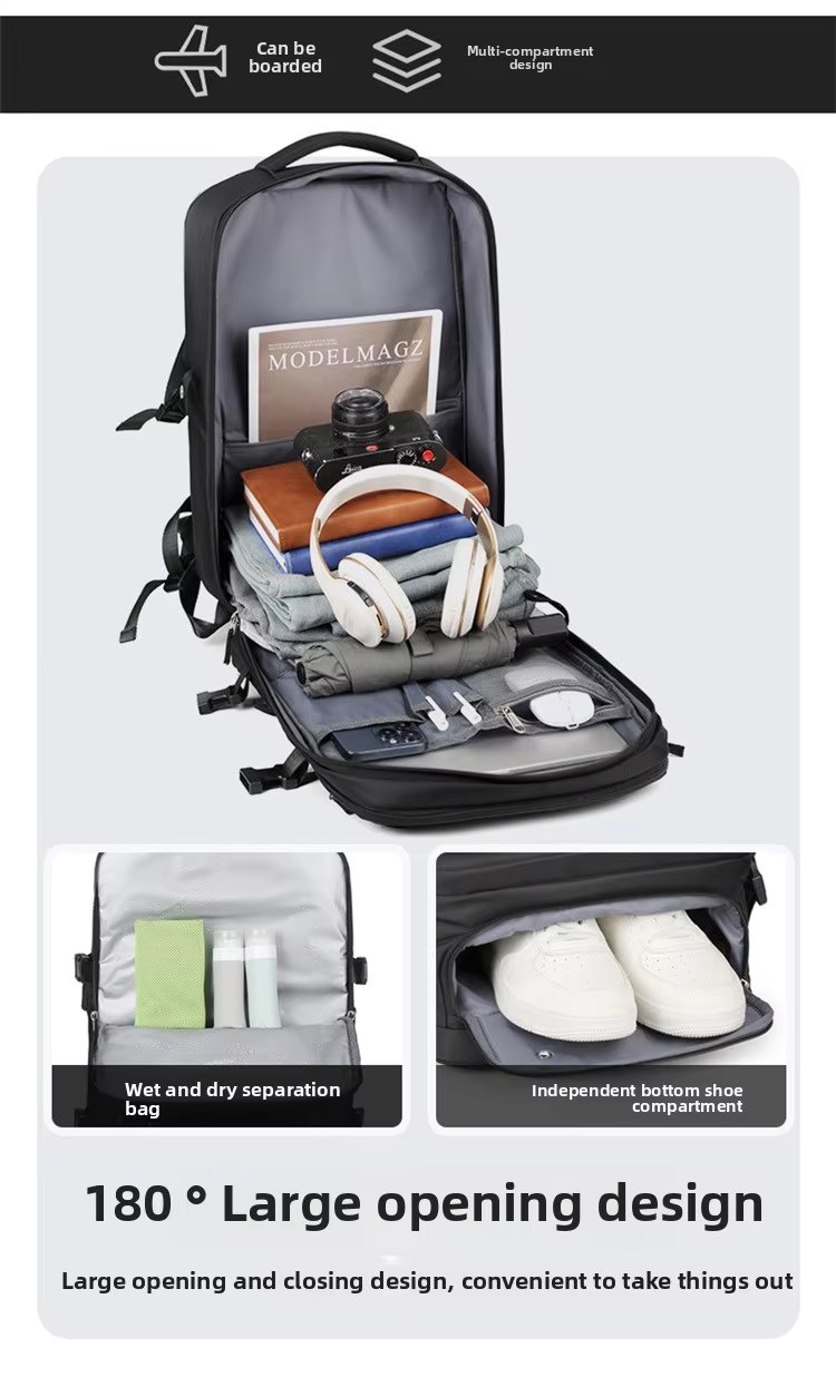 Large Capacity Business Travel Oxford Laptop Backpack product detail