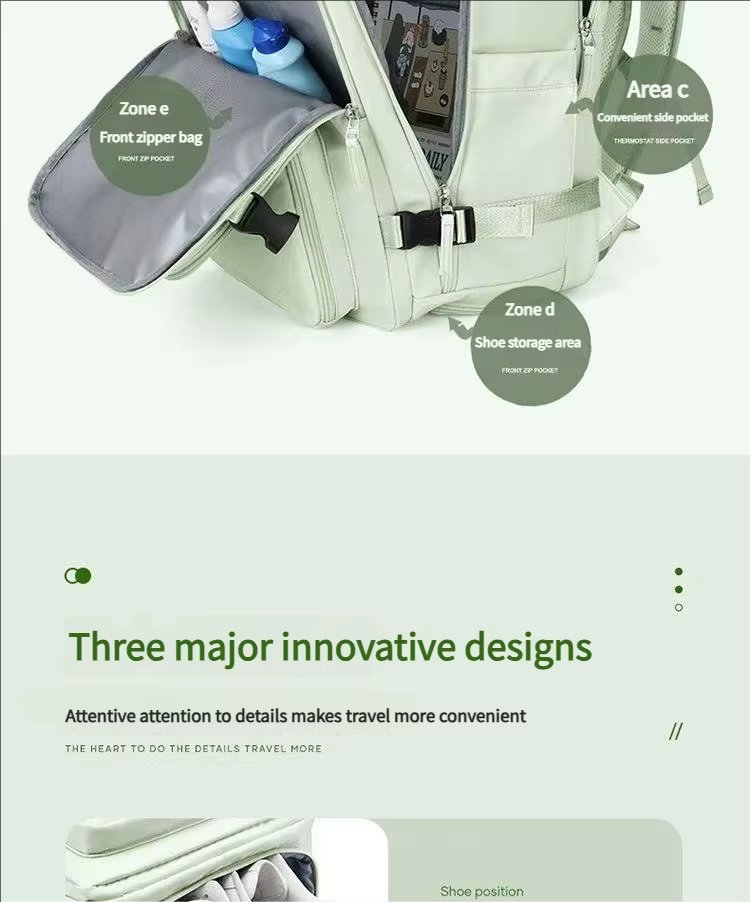 Anti-Theft Water-Resistant Large Capacity Slim Business Oxford Laptop Backpack product detail