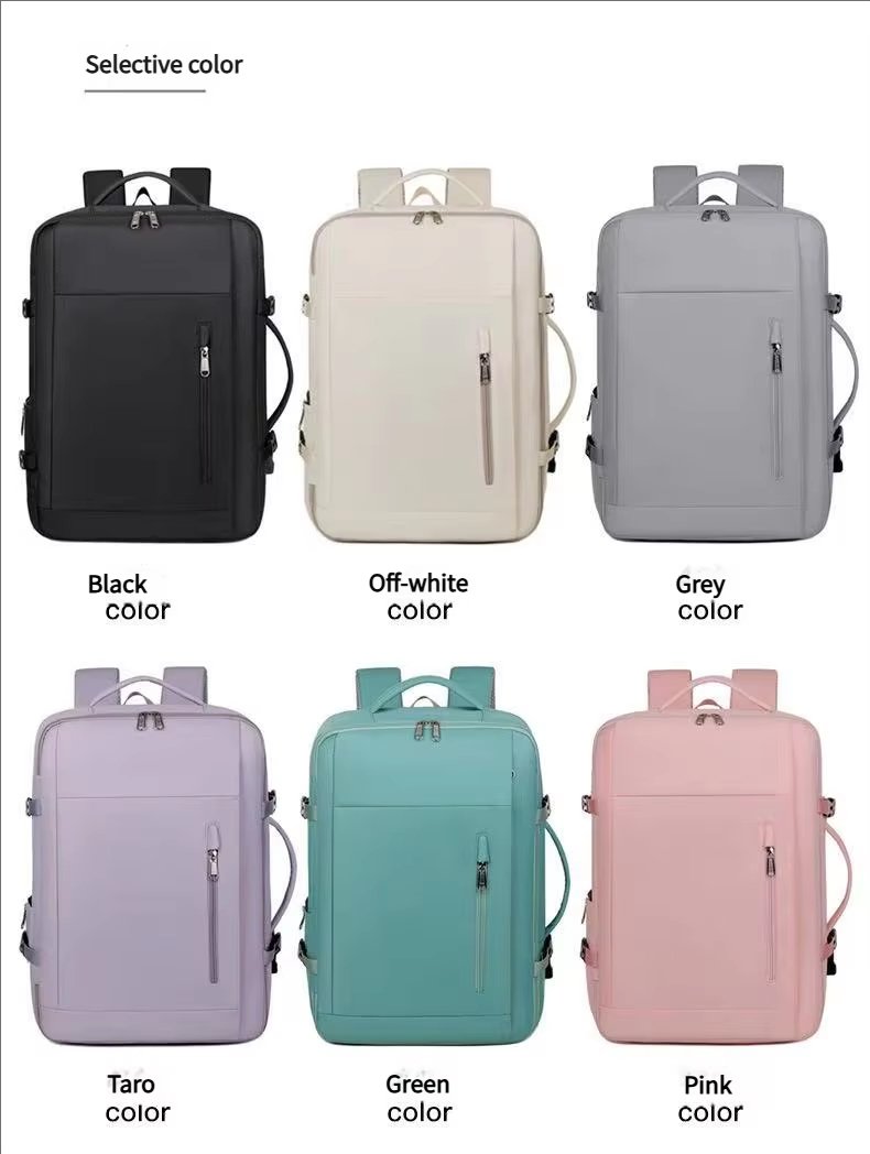 Anti-Theft Water-Resistant Large Capacity Expandable USB Oxford Laptop Backpack product detail