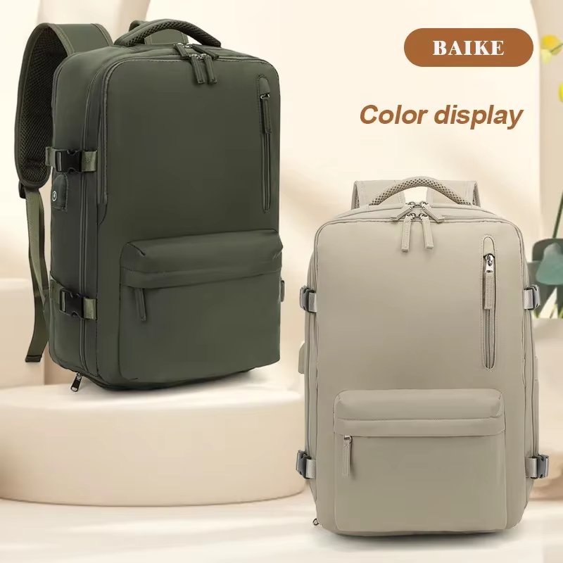 Large Capacity Lightweight USB Travel School Oxford Laptop Backpack product detail