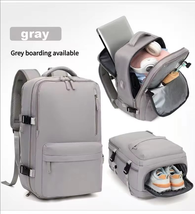 Large Capacity Lightweight USB Travel School Oxford Laptop Backpack product detail
