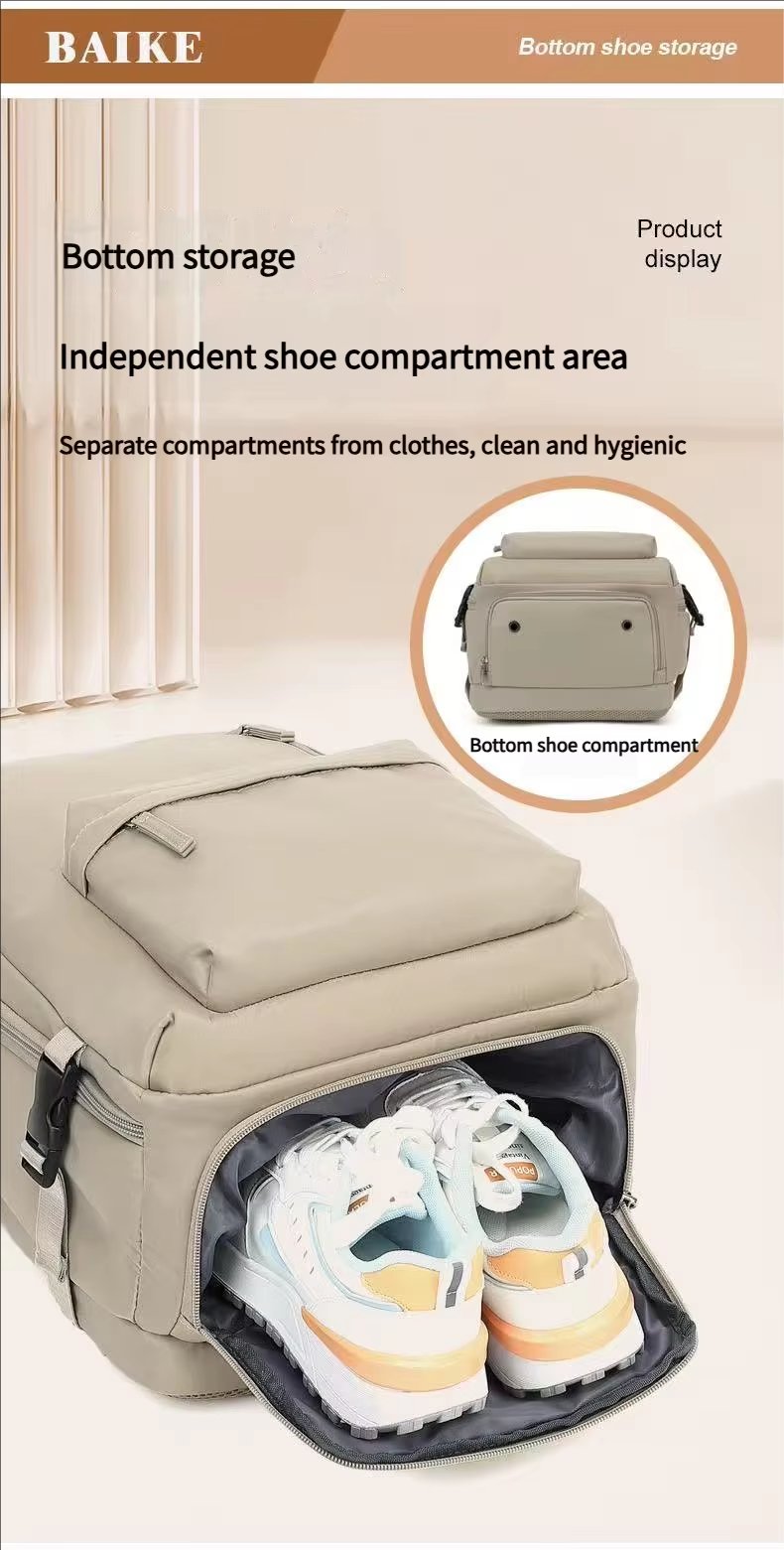 Large Capacity Lightweight USB Travel School Oxford Laptop Backpack product detail