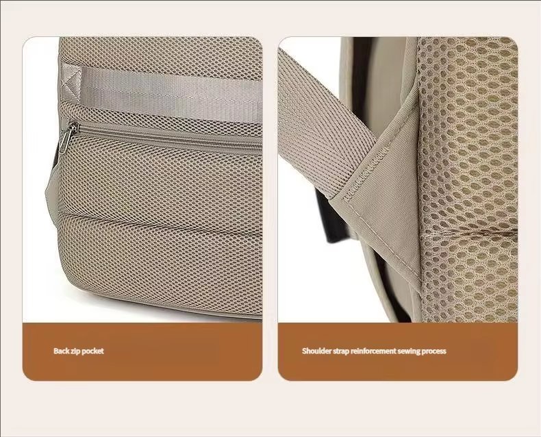 Large Capacity Lightweight USB Travel School Oxford Laptop Backpack product detail