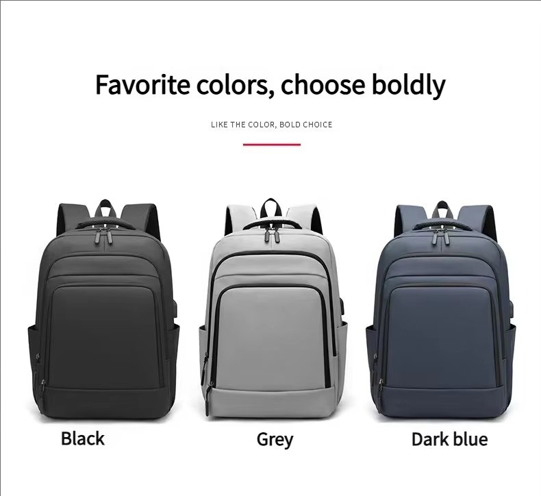 Water-Resistant Business Travel School Nylon Laptop Backpack product detail