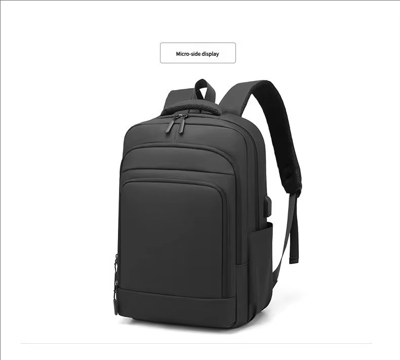 Water-Resistant Business Travel School Nylon Laptop Backpack product detail