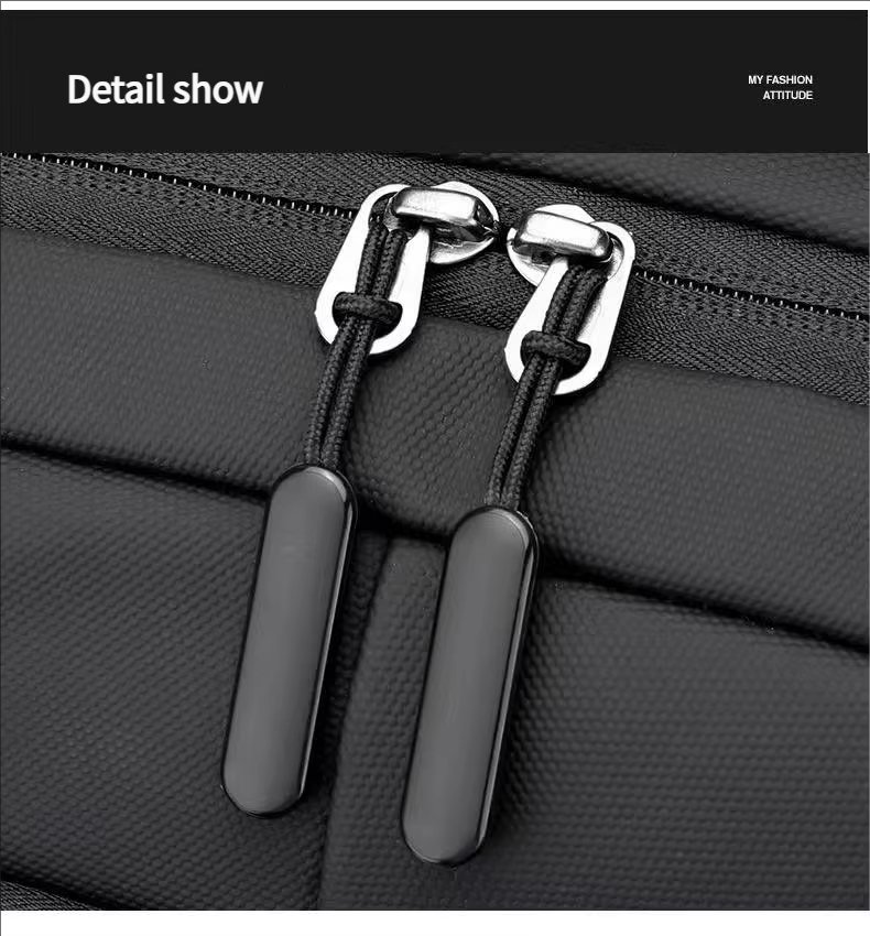 Water-Resistant Business Travel School Nylon Laptop Backpack product detail