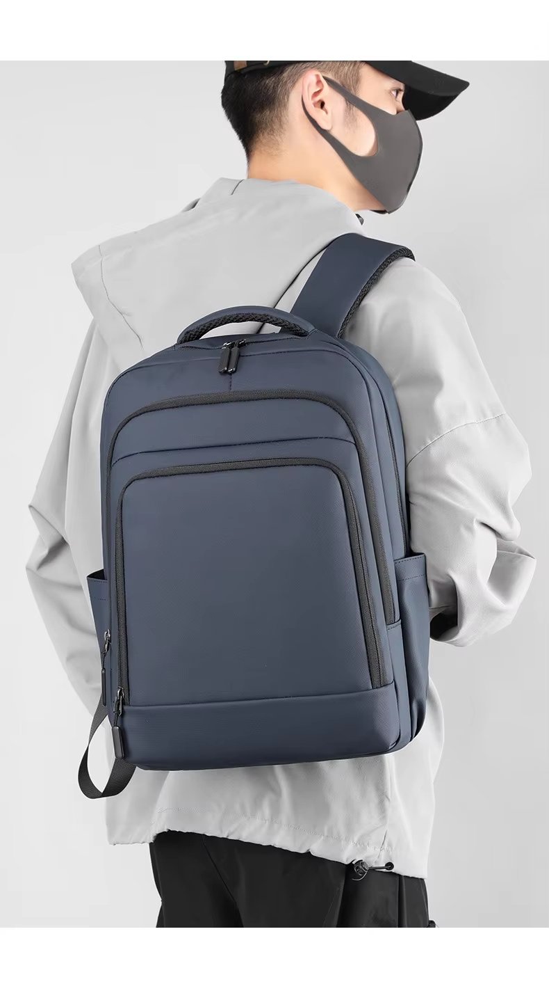 Water-Resistant Business Travel School Nylon Laptop Backpack product detail
