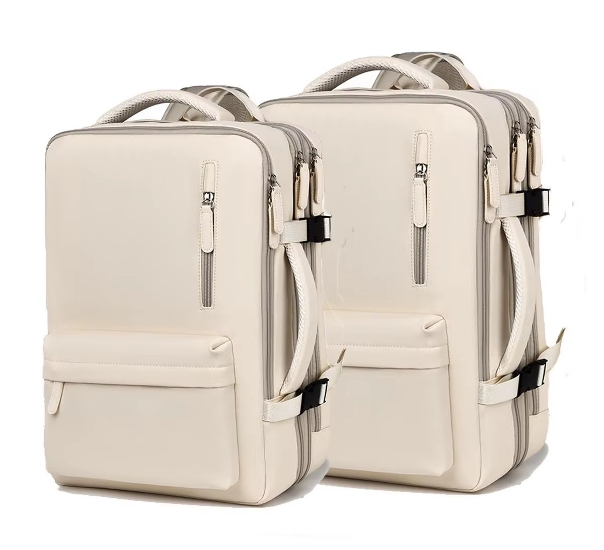 Water-Resistant Large Capacity Expandable USB Modern Oxford Laptop Backpack product detail