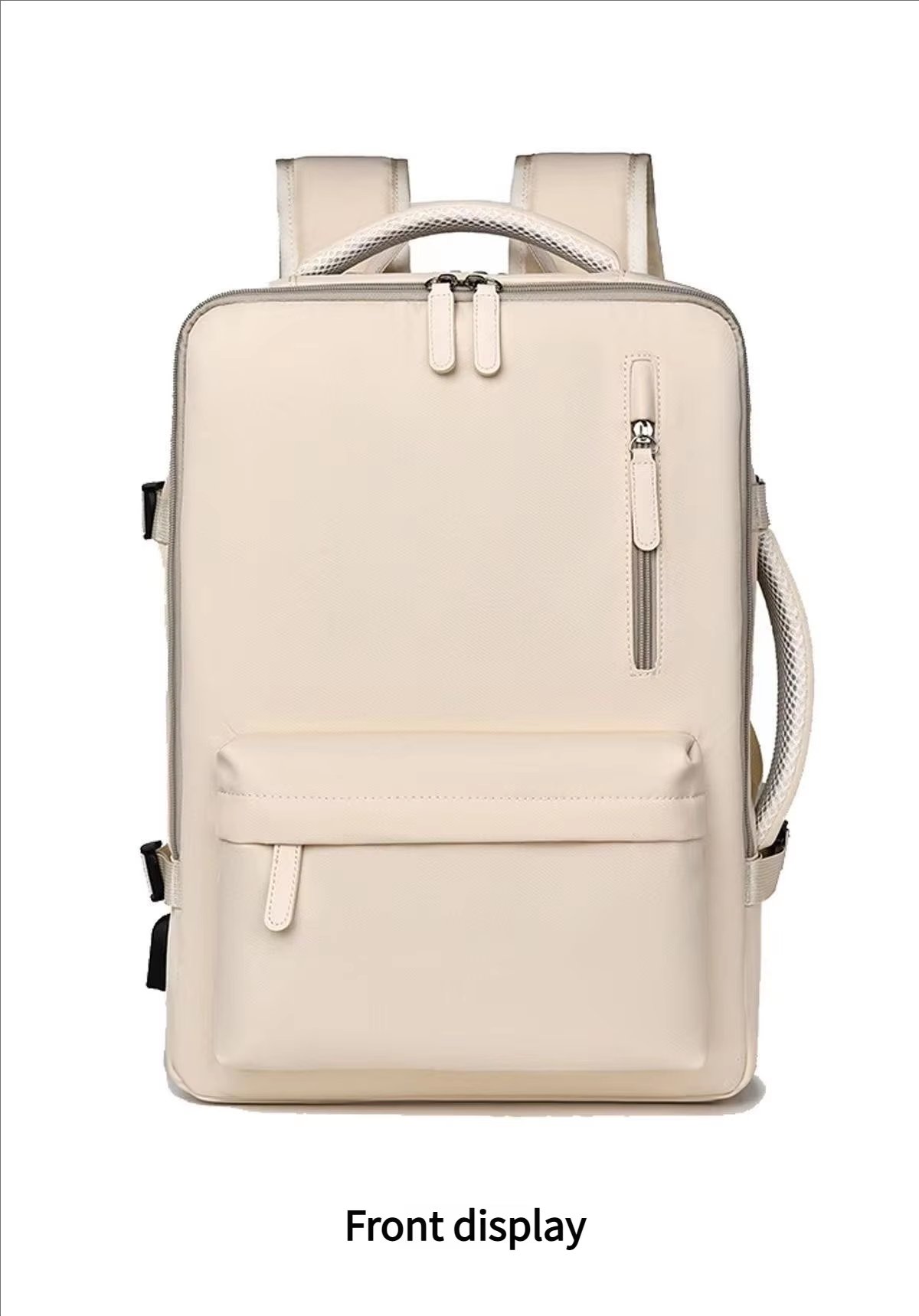 Water-Resistant Large Capacity Expandable USB Modern Oxford Laptop Backpack product detail