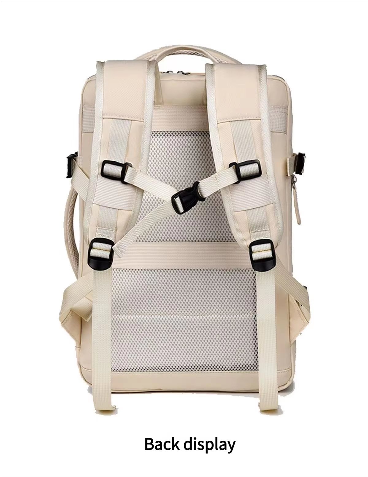 Water-Resistant Large Capacity Expandable USB Modern Oxford Laptop Backpack product detail