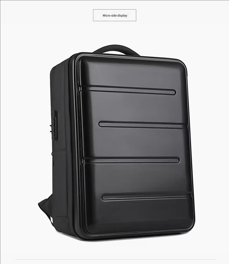 Water-Resistant Business Travel ABS Hard-Shell Backpack product detail