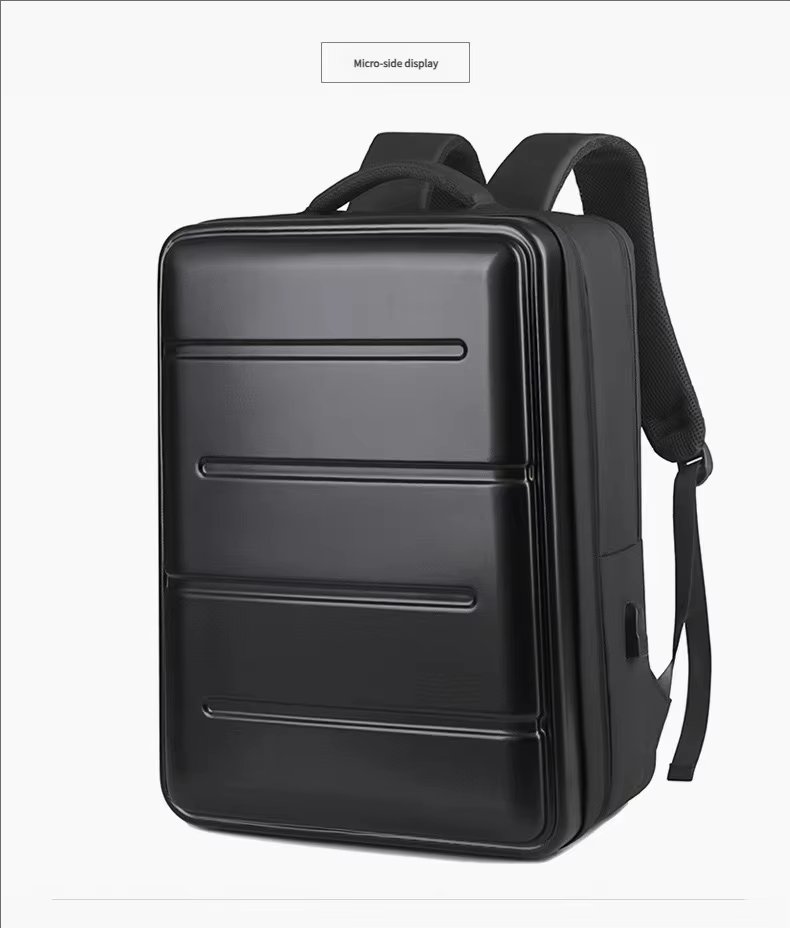 Water-Resistant Business Travel ABS Hard-Shell Backpack product detail