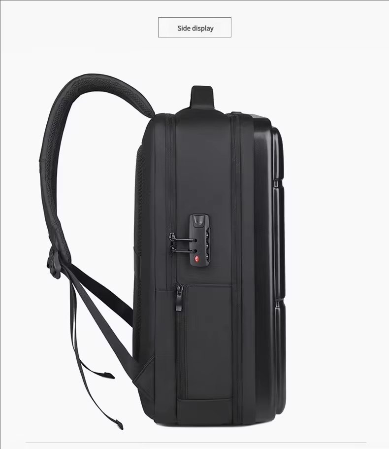 Water-Resistant Business Travel ABS Hard-Shell Backpack product detail