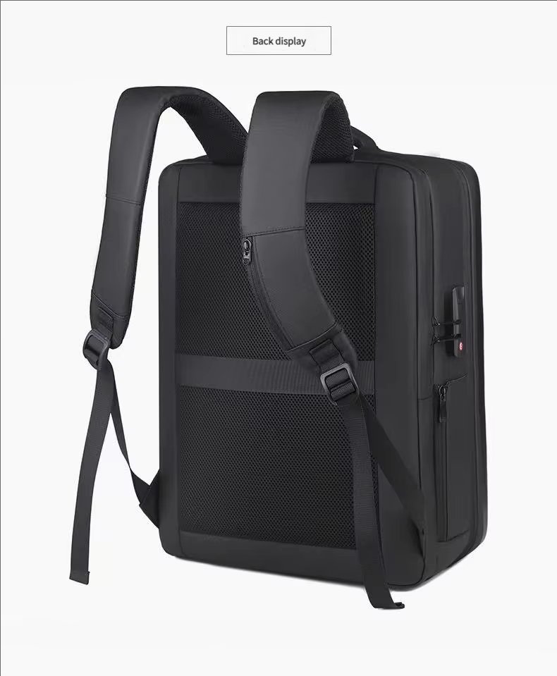 Water-Resistant Business Travel ABS Hard-Shell Backpack product detail