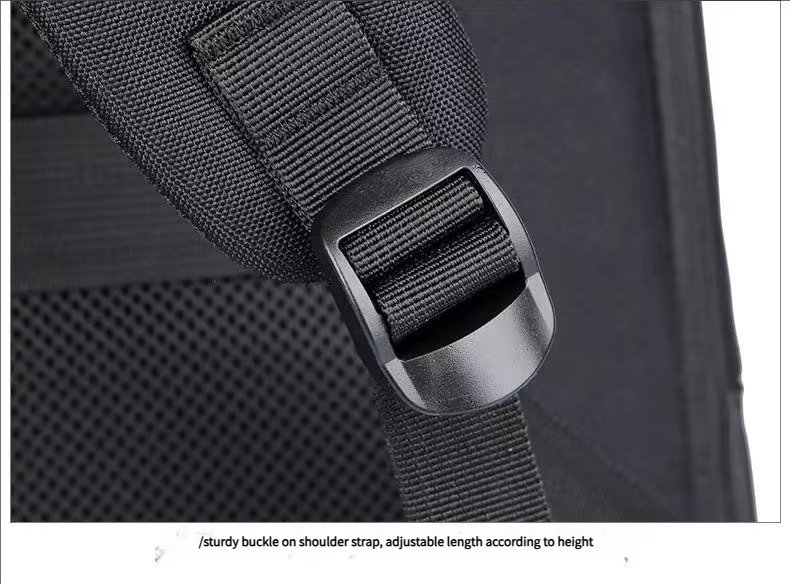 Water-Resistant USB Business Travel School PU Leather Laptop Backpack product detail