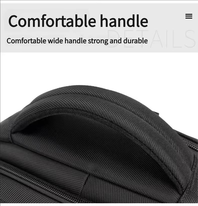 Water-Resistant Large Capacity Business Travel Oxford Laptop Backpack product detail