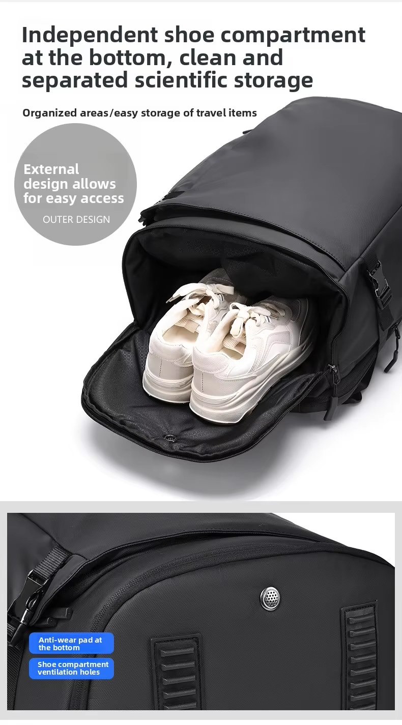Anti-Theft Water-Resistant Large Capacity USB Travel Oxford Laptop Backpack product detail