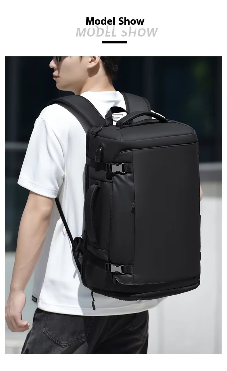 Anti-Theft Water-Resistant Large Capacity USB Travel Oxford Laptop Backpack product detail
