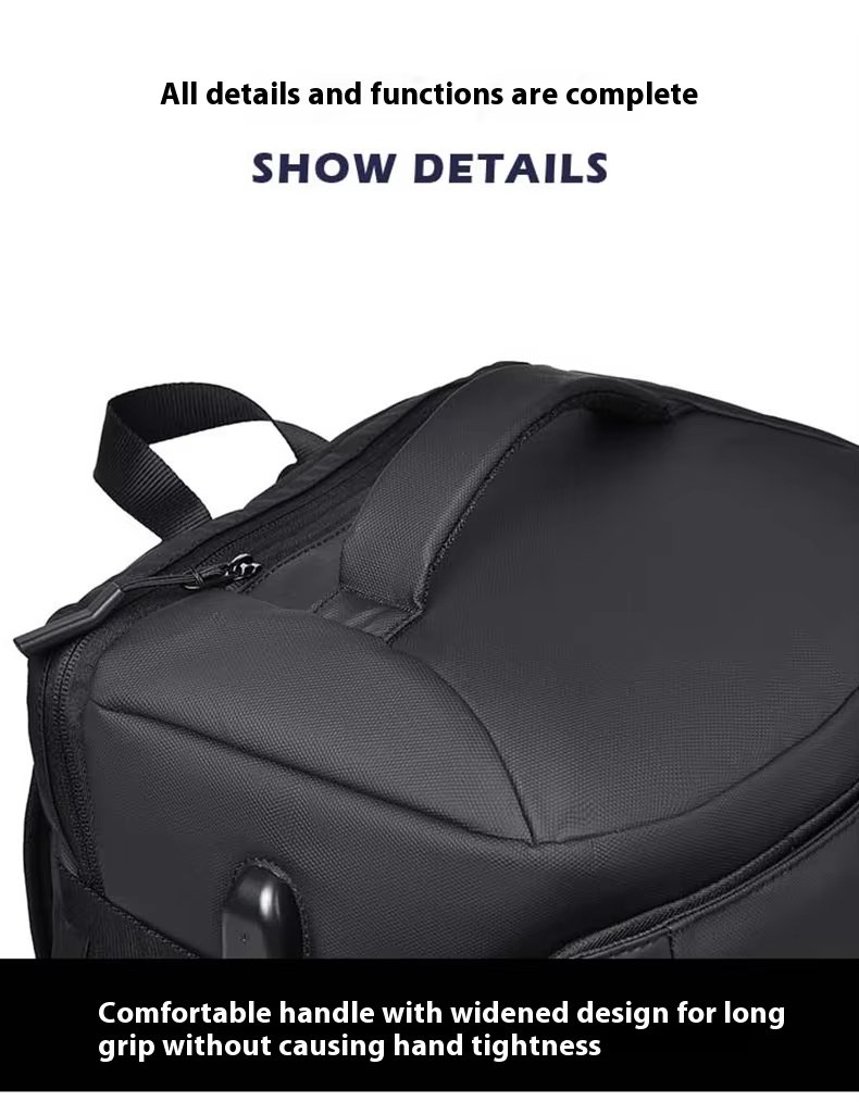 Anti-Theft Water-Resistant Large Capacity USB Travel Oxford Laptop Backpack product detail