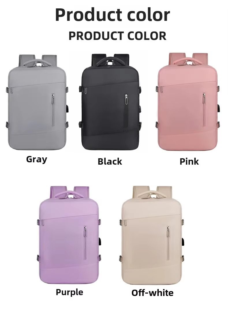 Water-Resistant Large Capacity Expandable Outdoor Business Oxford Laptop Backpack product detail