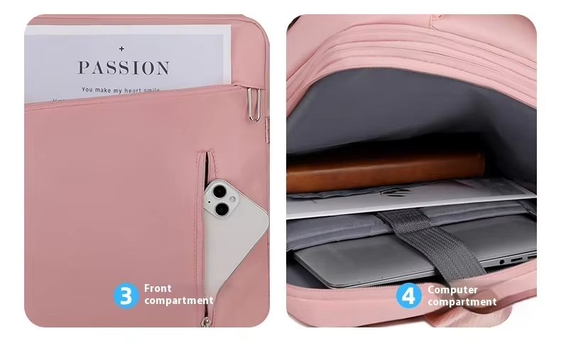 Water-Resistant Large Capacity Expandable Outdoor Business Oxford Laptop Backpack product detail