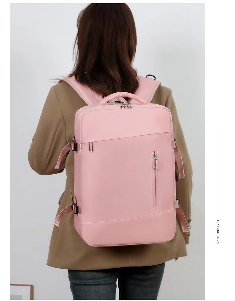 Water-Resistant Large Capacity Expandable Outdoor Business Oxford Laptop Backpack product detail