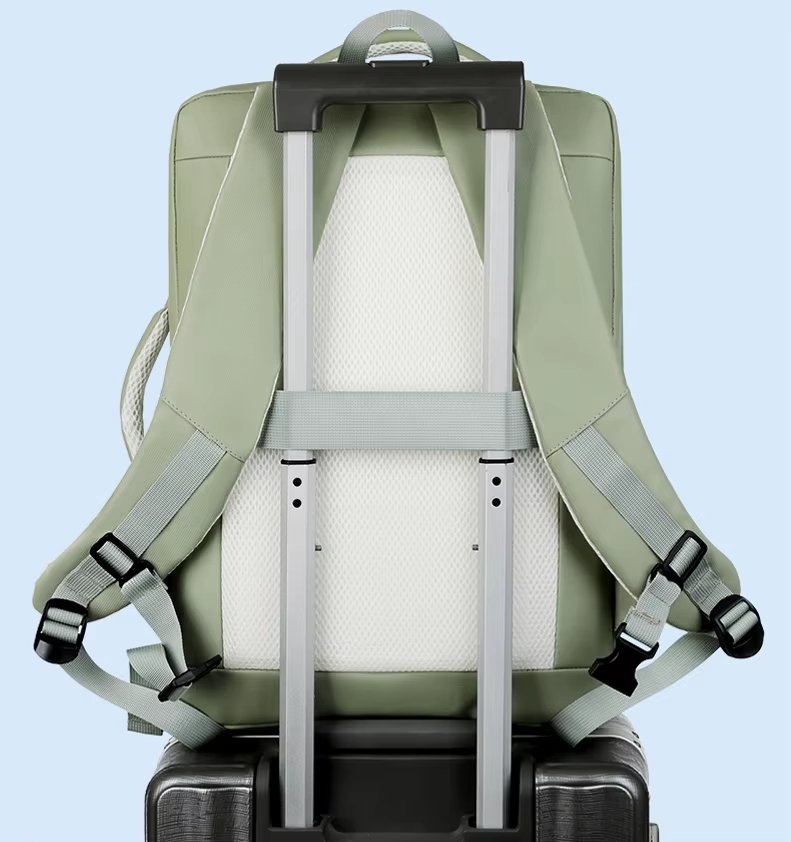 Water-Resistant Large Capacity USB Business Travel Oxford Laptop Backpack product detail