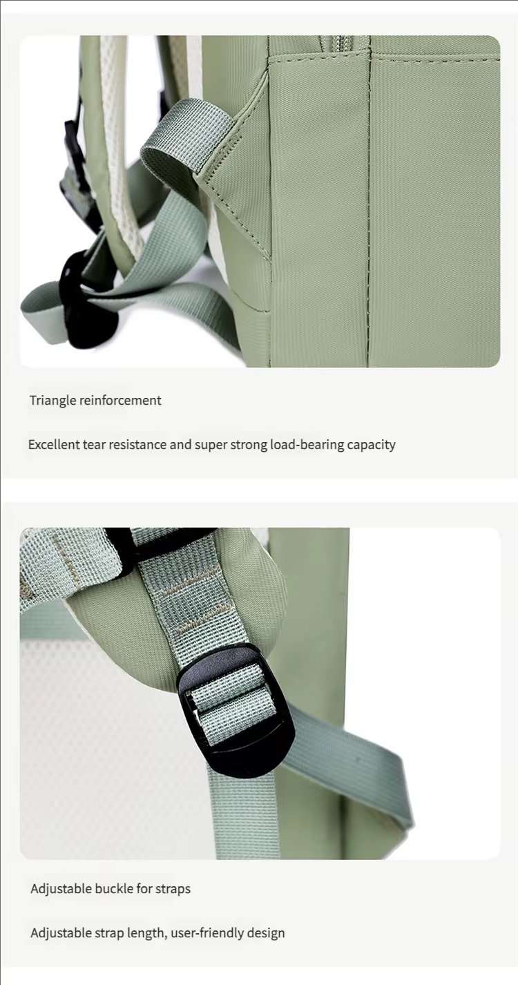 Water-Resistant Large Capacity USB Business Travel Oxford Laptop Backpack product detail
