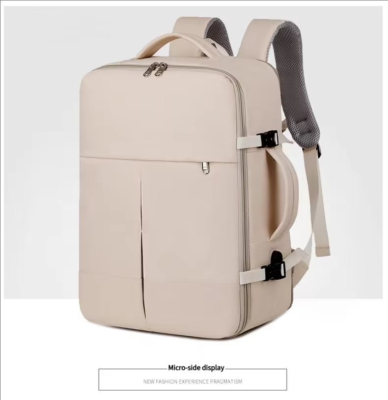Water-Resistant Large Capacity Expandable USB Outdoor Oxford Laptop Backpack product detail