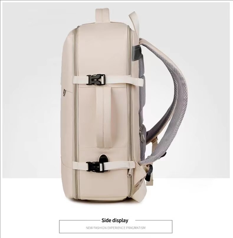 Water-Resistant Large Capacity Expandable USB Outdoor Oxford Laptop Backpack product detail