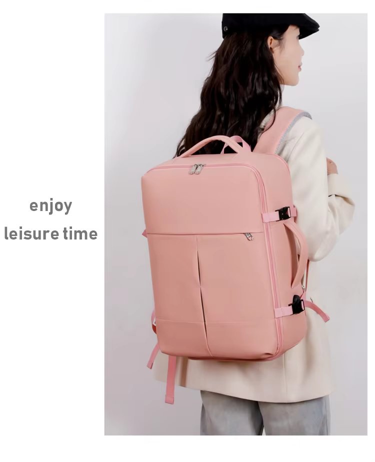 Water-Resistant Large Capacity Expandable USB Outdoor Oxford Laptop Backpack product detail