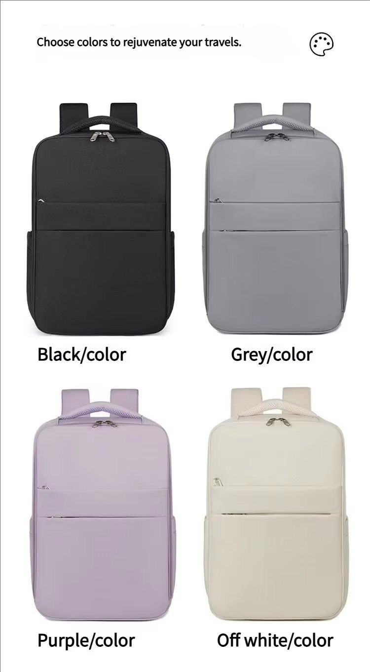 Large Capacity Lightweight Business Travel School Oxford Laptop Backpack product detail