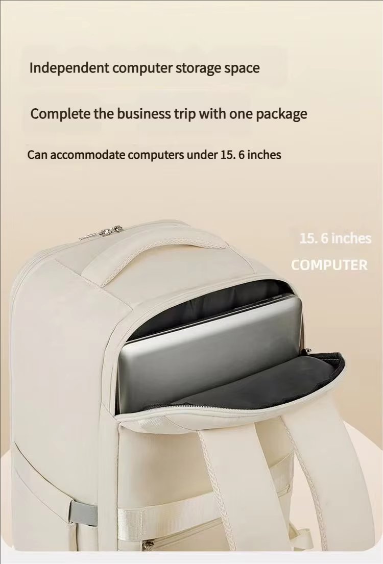 Large Capacity Lightweight Business Travel School Oxford Laptop Backpack product detail