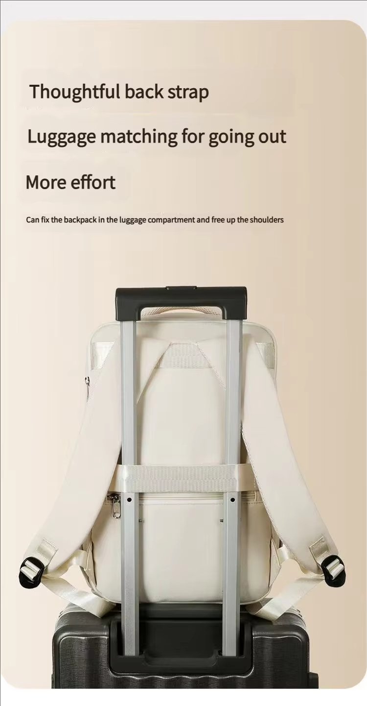 Large Capacity Lightweight Business Travel School Oxford Laptop Backpack product detail