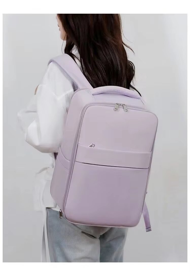 Large Capacity Lightweight Business Travel School Oxford Laptop Backpack product detail