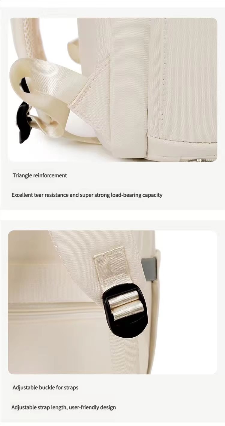 Large Capacity Lightweight Business Travel School Oxford Laptop Backpack product detail